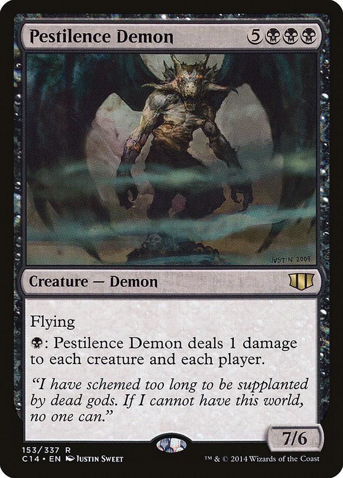 Pestilence Demon [Commander 2014] | Rock City Comics