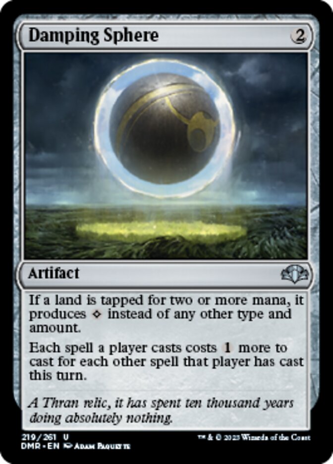 Damping Sphere [Dominaria Remastered] | Rock City Comics