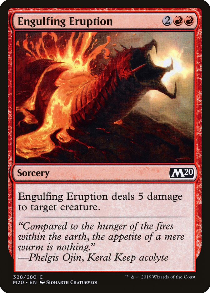 Engulfing Eruption [Core Set 2020] | Rock City Comics