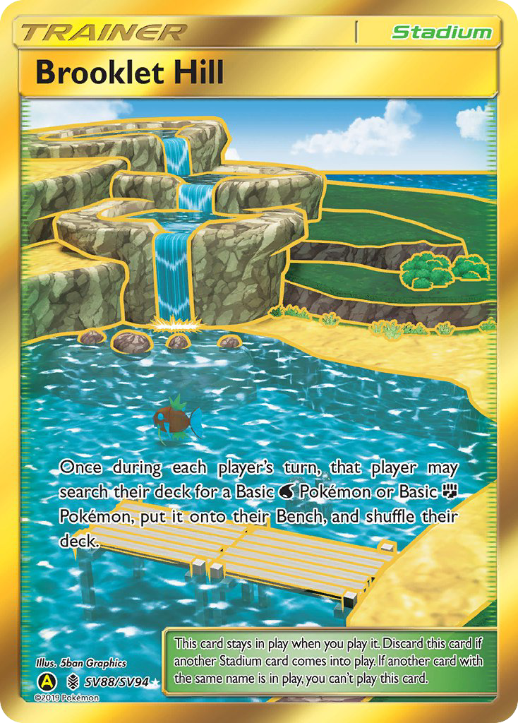 Brooklet Hill (SV88/SV94) [Sun & Moon: Hidden Fates - Shiny Vault] | Rock City Comics