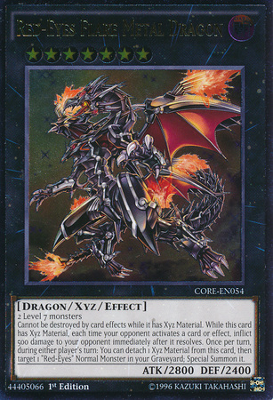 Red-Eyes Flare Metal Dragon [CORE-EN054] Ultimate Rare | Rock City Comics