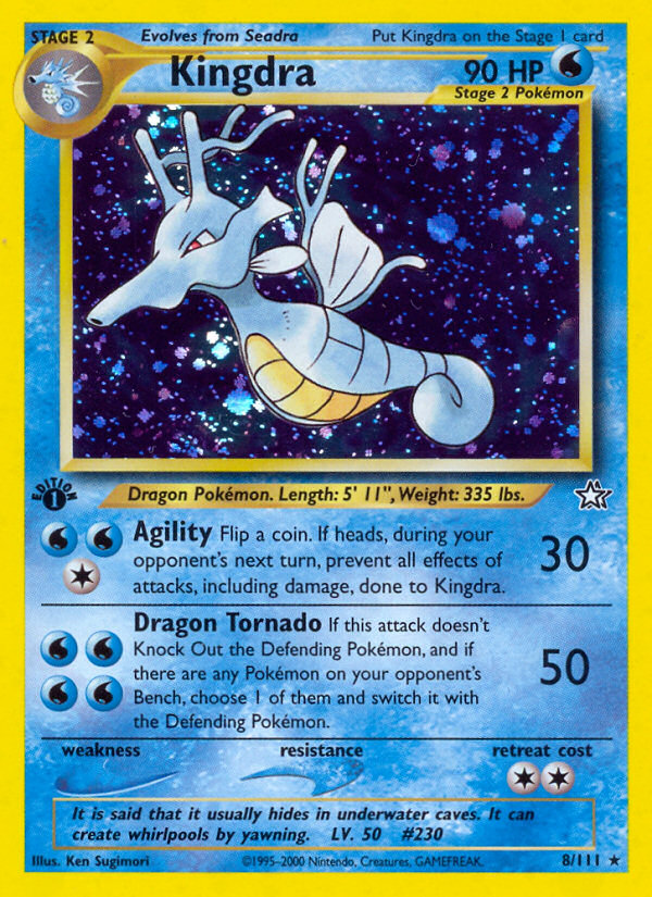 Kingdra (8/111) [Neo Genesis 1st Edition] | Rock City Comics