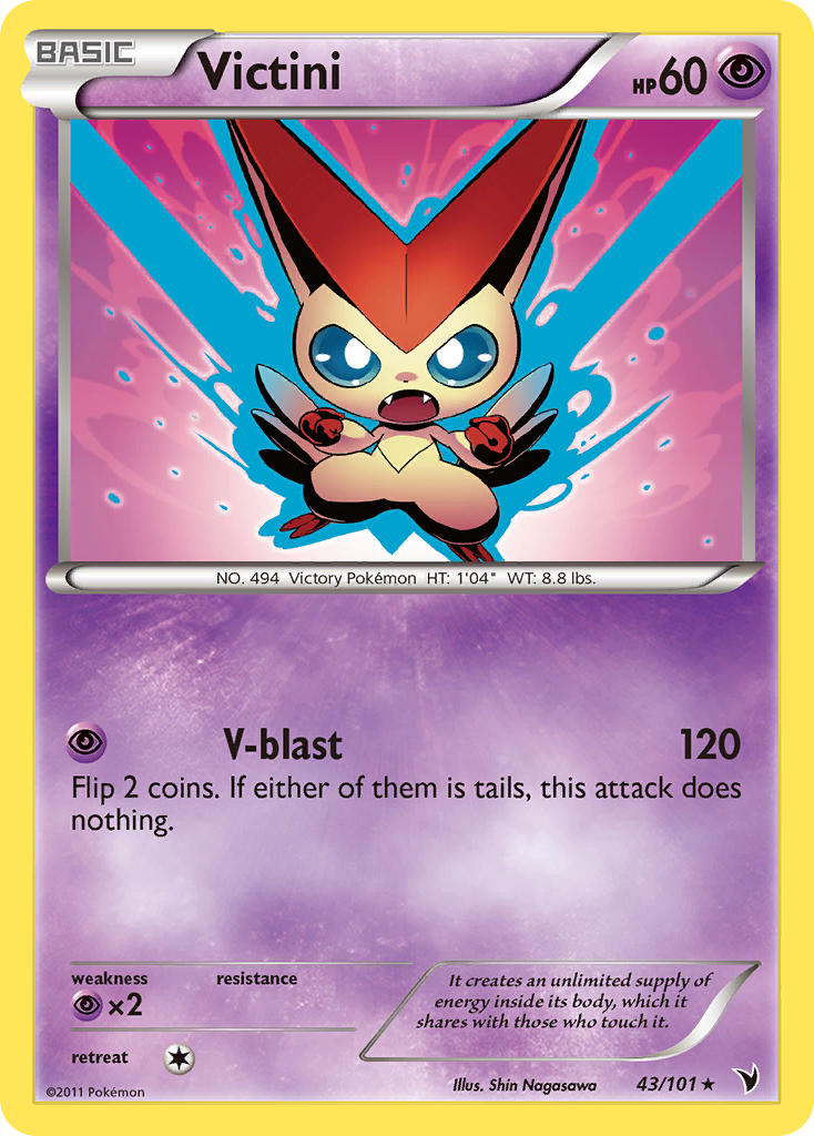 Victini (43/101) [Black & White: Noble Victories] | Rock City Comics