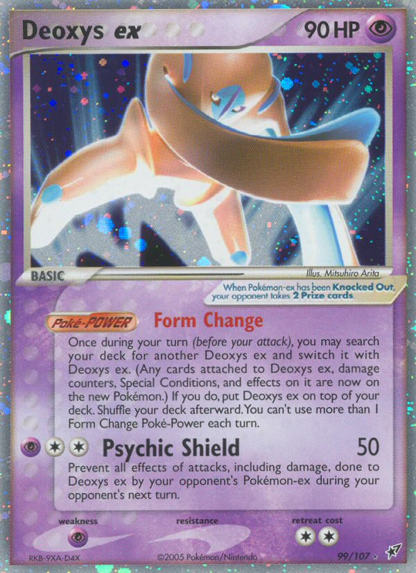 Deoxys ex (99/107) [EX: Deoxys] | Rock City Comics