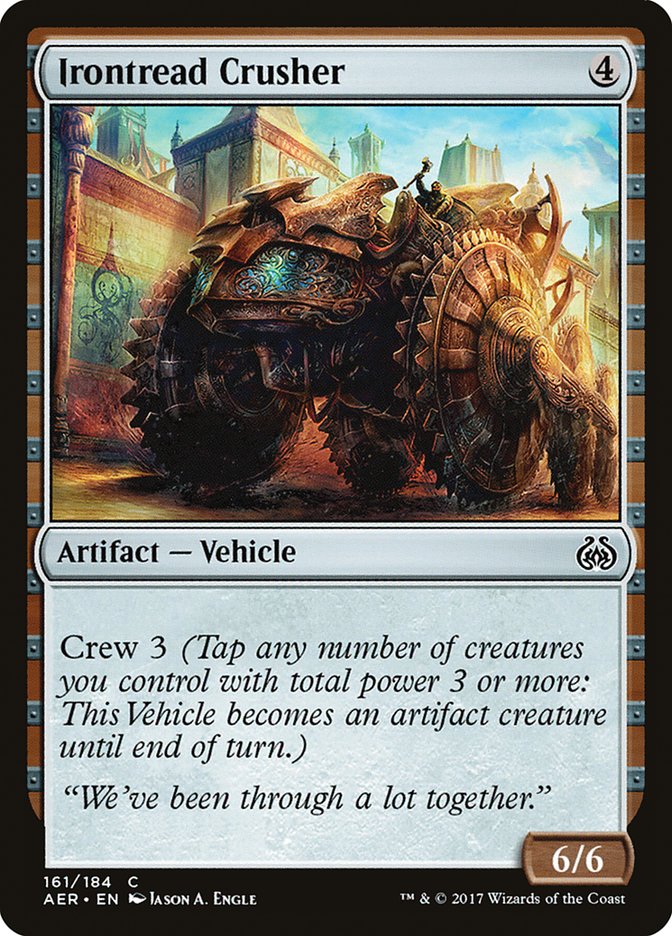 Irontread Crusher [Aether Revolt] | Rock City Comics