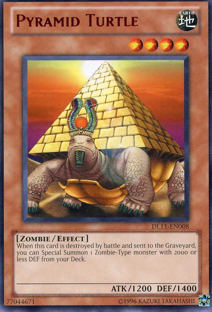 Pyramid Turtle (Red) [DL11-EN008] Rare | Rock City Comics