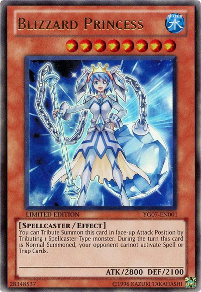 Blizzard Princess [YG07-EN001] Ultra Rare | Rock City Comics