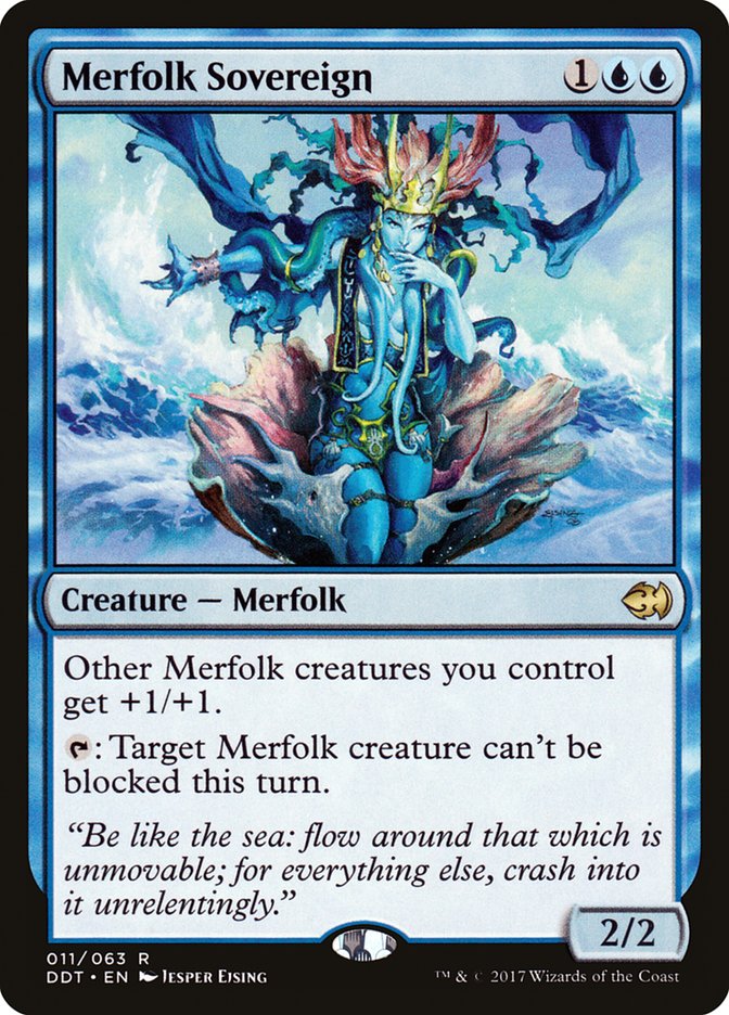 Merfolk Sovereign [Duel Decks: Merfolk vs. Goblins] | Rock City Comics