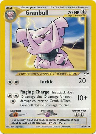 Granbull (37/111) [Neo Genesis Unlimited] | Rock City Comics