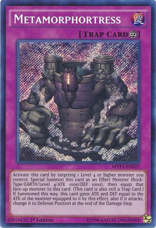 Metamorphortress [MVP1-ENS27] Secret Rare | Rock City Comics
