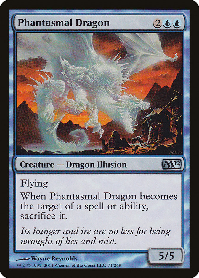 Phantasmal Dragon [Magic 2012] | Rock City Comics