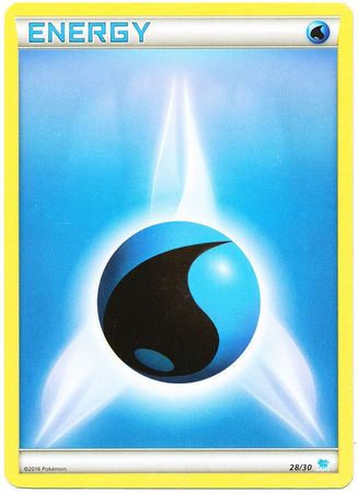 Water Energy (28/30) [XY: Trainer Kit 3 - Suicune] | Rock City Comics