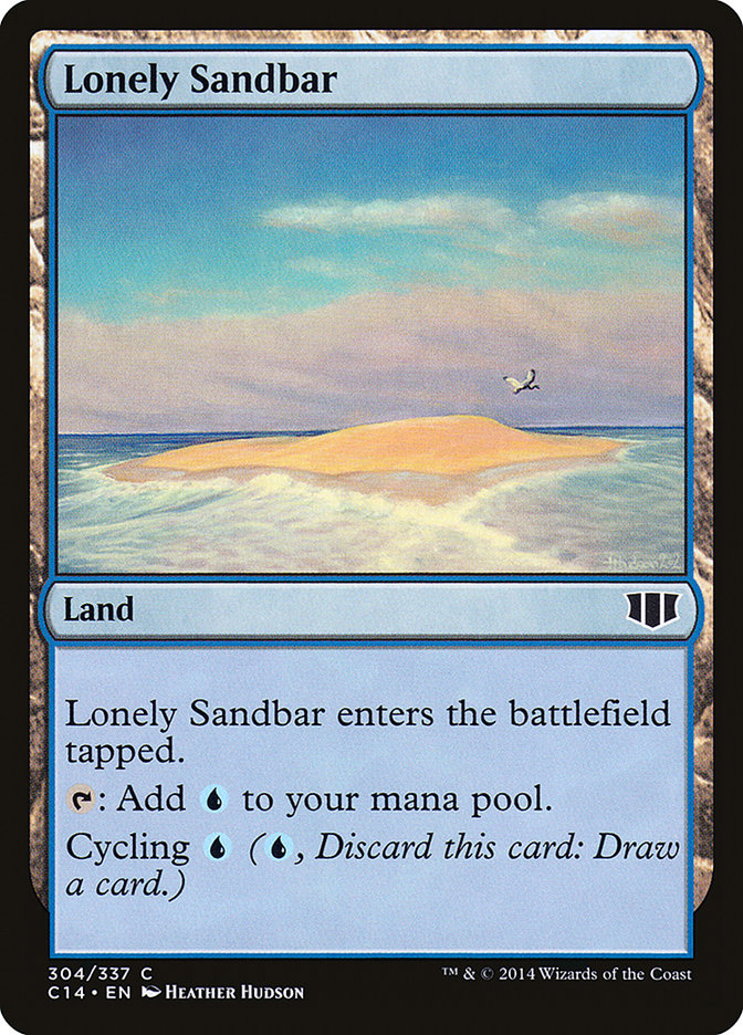 Lonely Sandbar [Commander 2014] | Rock City Comics