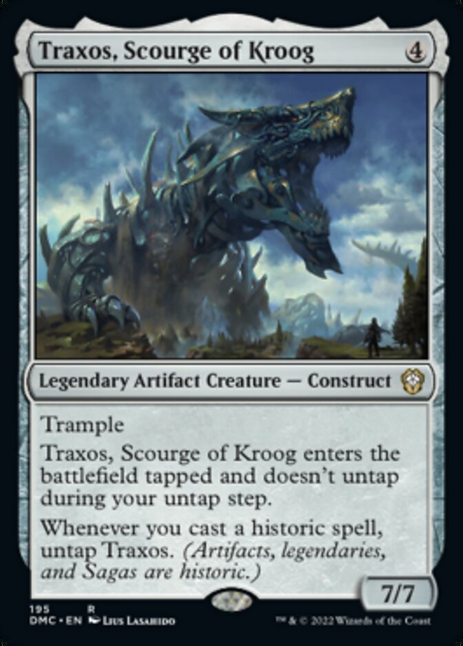 Traxos, Scourge of Kroog [Dominaria United Commander] | Rock City Comics