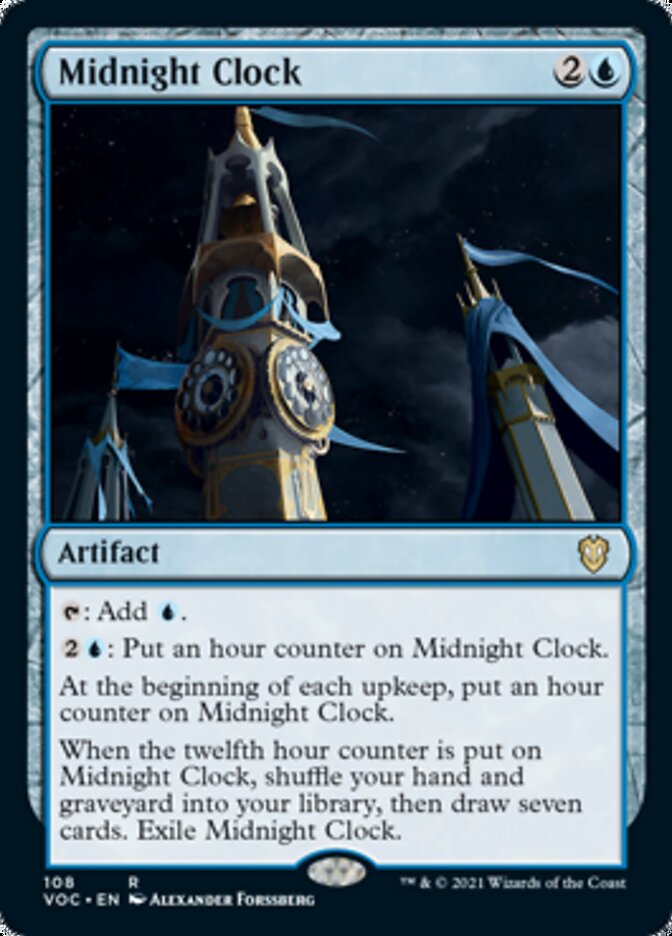 Midnight Clock [Innistrad: Crimson Vow Commander] | Rock City Comics