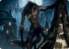 Stalking Predator Art Card [Innistrad: Midnight Hunt Art Series] | Rock City Comics