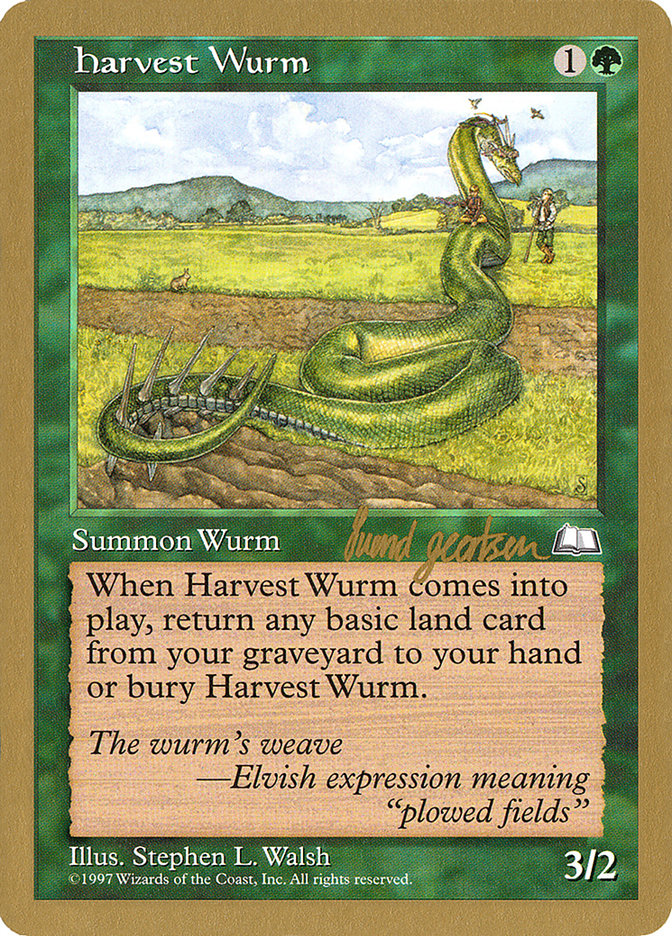 Harvest Wurm (Svend Geertsen) [World Championship Decks 1997] | Rock City Comics