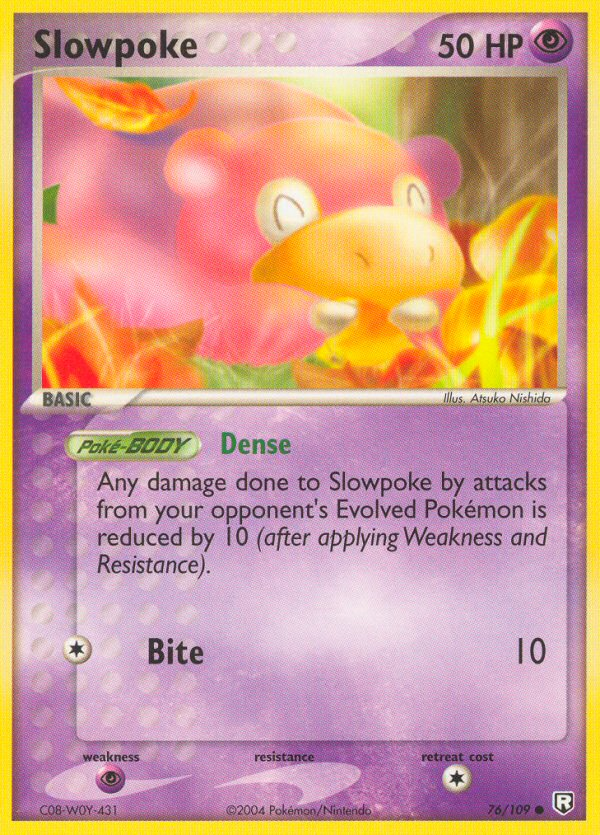 Slowpoke (76/109) [EX: Team Rocket Returns] | Rock City Comics