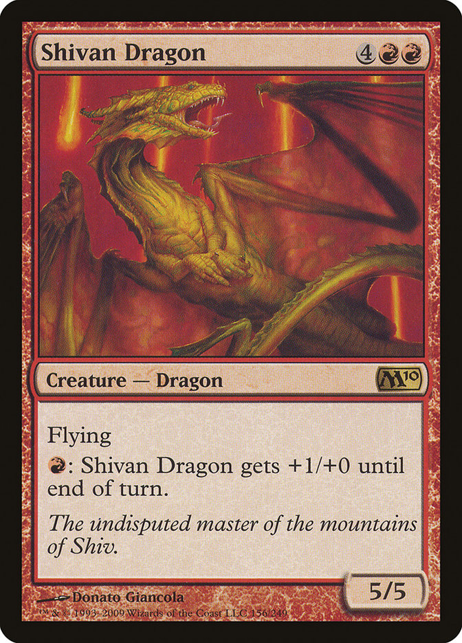 Shivan Dragon [Magic 2010] | Rock City Comics