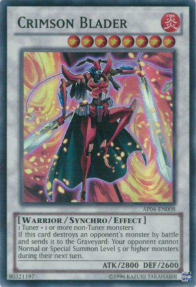 Crimson Blader [AP04-EN008] Super Rare | Rock City Comics