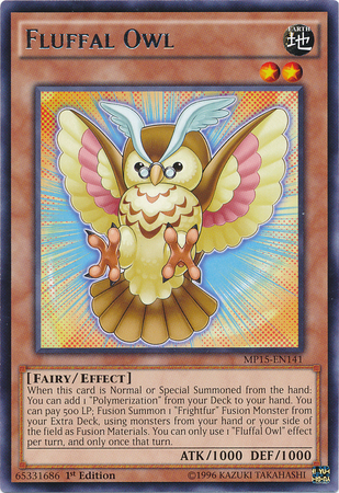 Fluffal Owl [MP15-EN141] Rare | Rock City Comics