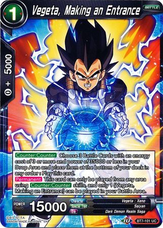 Vegeta, Making an Entrance [BT7-101] | Rock City Comics