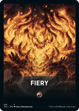 Fiery Theme Card [Jumpstart 2022 Front Cards] | Rock City Comics