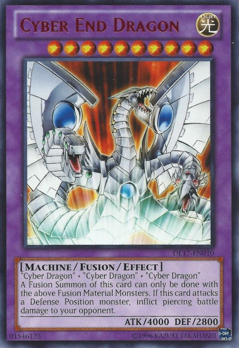 Cyber End Dragon (Red) [DL17-EN010] Rare | Rock City Comics