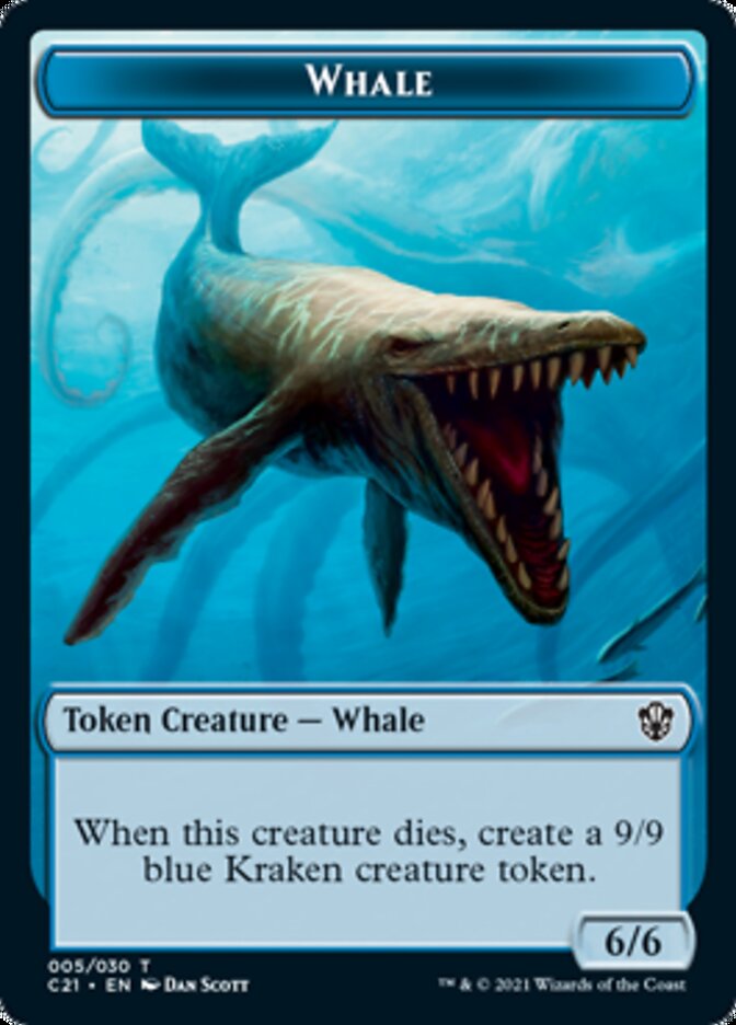 Beast (010) // Whale Token [Commander 2021 Tokens] | Rock City Comics