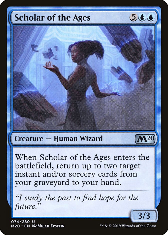 Scholar of the Ages [Core Set 2020] | Rock City Comics