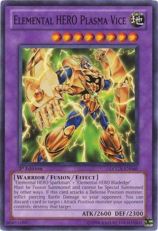 Elemental HERO Plasma Vice [LCGX-EN066] Common | Rock City Comics