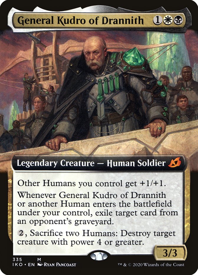 General Kudro of Drannith (Extended Art) [Ikoria: Lair of Behemoths] | Rock City Comics
