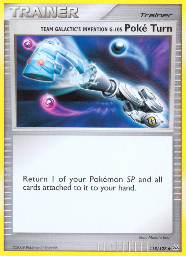 Team Galactic's Invention G-105 Poke Turn (118/127) [Platinum: Base Set] | Rock City Comics