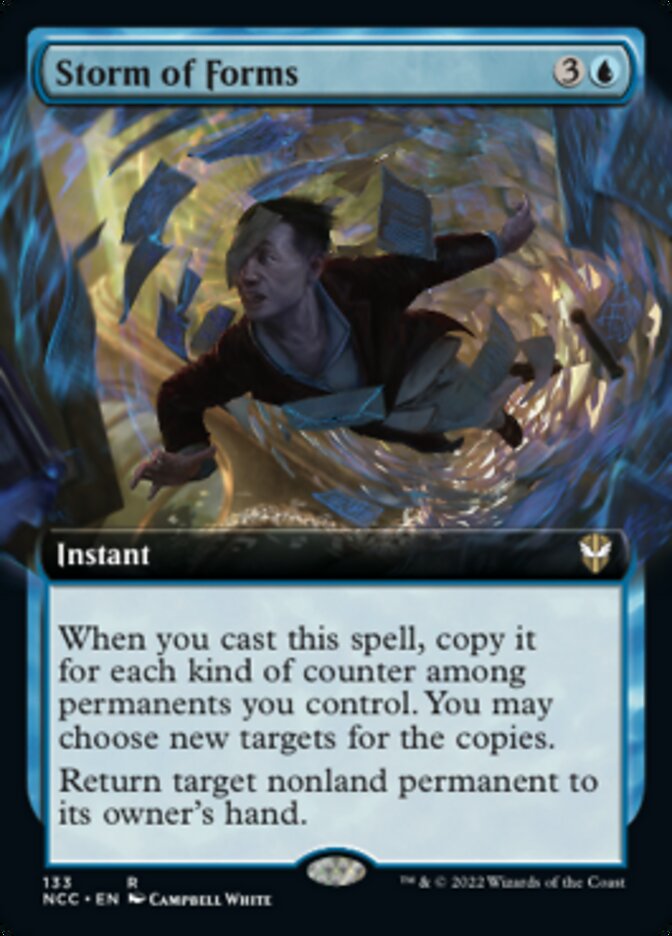 Storm of Forms (Extended Art) [Streets of New Capenna Commander] | Rock City Comics