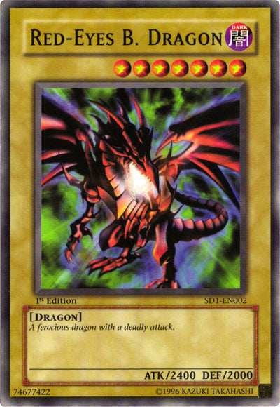 Red-Eyes B. Dragon [SD1-EN002] Common | Rock City Comics