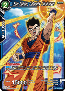 Son Gohan, Calamity Challenger (BT14-038) [Cross Spirits] | Rock City Comics