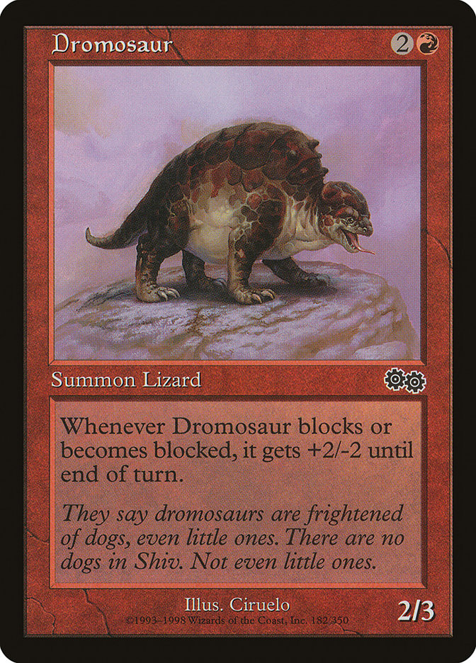 Dromosaur [Urza's Saga] | Rock City Comics