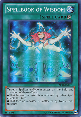 Spellbook of Wisdom [AP04-EN010] Super Rare | Rock City Comics