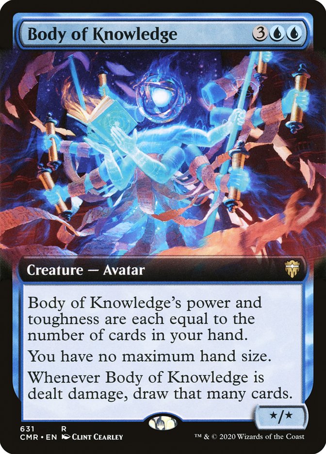 Body of Knowledge (Extended Art) [Commander Legends] | Rock City Comics