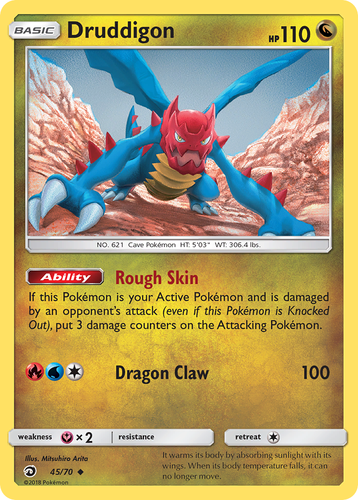 Druddigon (45/70) [Sun & Moon: Dragon Majesty] | Rock City Comics