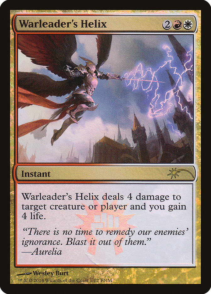 Warleader's Helix [Friday Night Magic 2014] | Rock City Comics