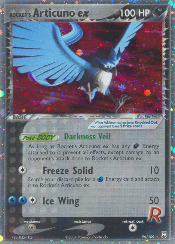 Rocket's Articuno ex (96/109) [EX: Team Rocket Returns] | Rock City Comics