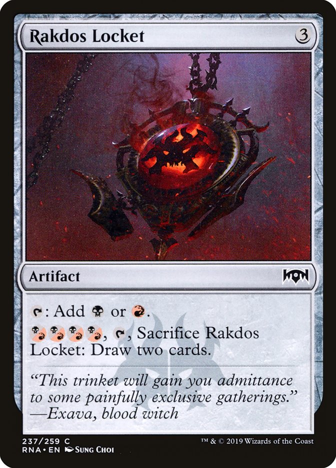 Rakdos Locket [Ravnica Allegiance] | Rock City Comics