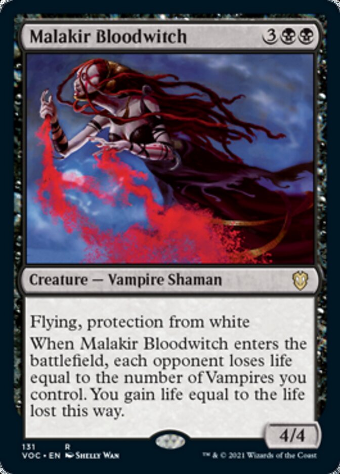 Malakir Bloodwitch [Innistrad: Crimson Vow Commander] | Rock City Comics