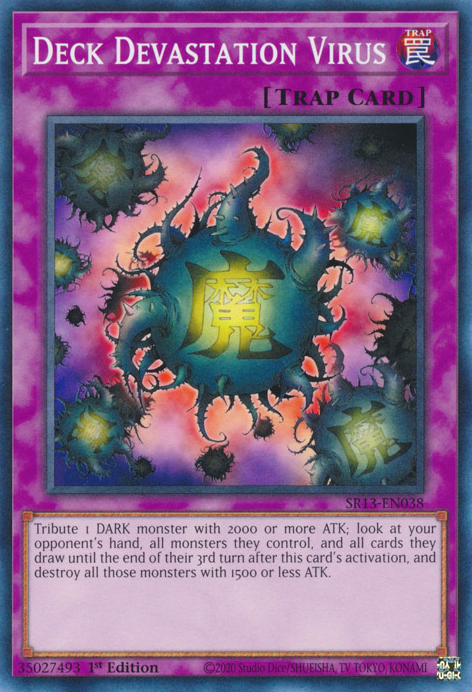 Deck Devastation Virus [SR13-EN038] Common | Rock City Comics