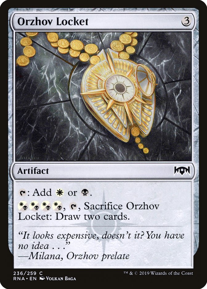 Orzhov Locket [Ravnica Allegiance] | Rock City Comics