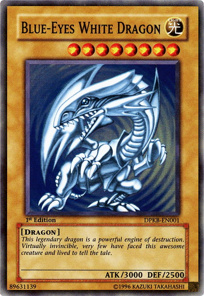 Blue-Eyes White Dragon [DPKB-EN001] Super Rare | Rock City Comics