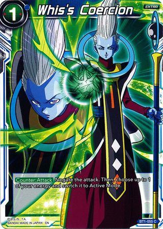 Whis's Coercion (Alternate Art) [BT1-055] | Rock City Comics