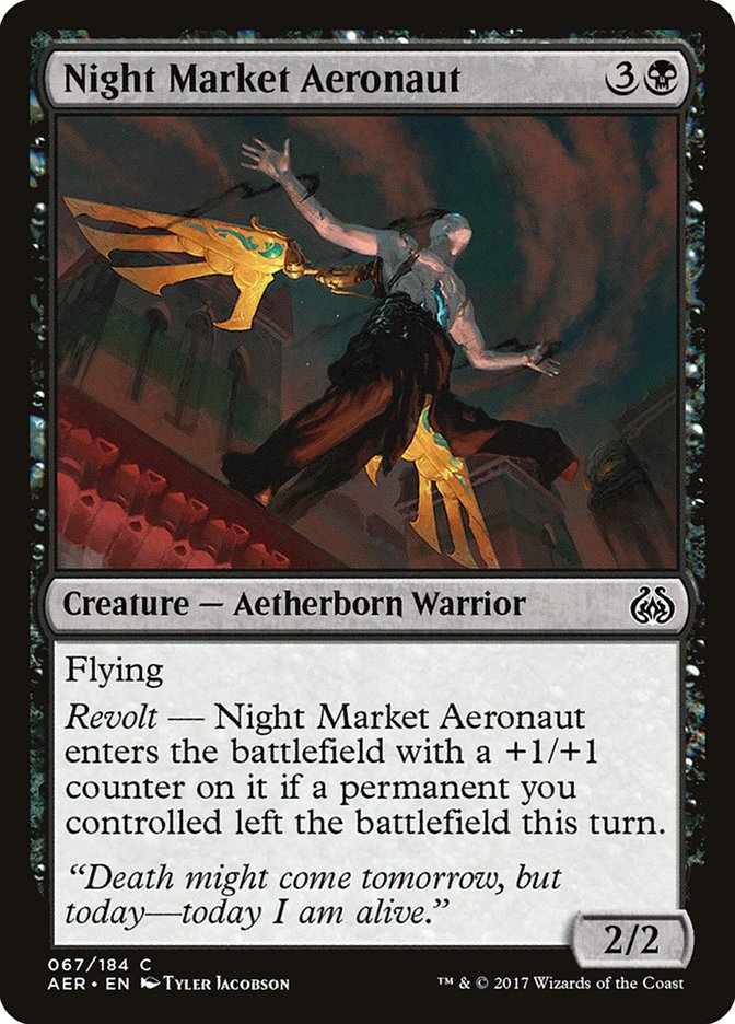 Night Market Aeronaut [Aether Revolt] | Rock City Comics