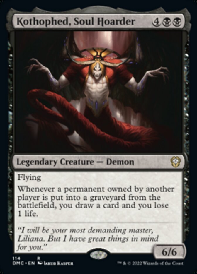 Kothophed, Soul Hoarder [Dominaria United Commander] | Rock City Comics